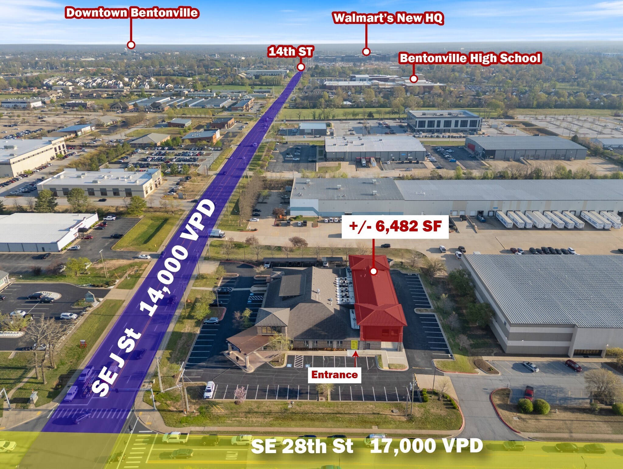 2701 SE J St, Bentonville, AR à louer Photo de l’immeuble– Image 1 sur 25
