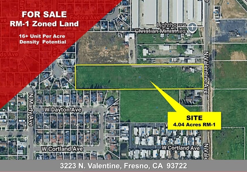 3223 N Valentine Ave, Fresno, CA à vendre - Photo de l’immeuble – Image 3 sur 3
