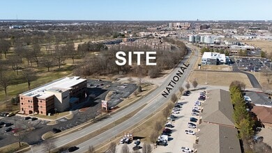 1209 E Holiday St, Springfield, MO - Vue aérienne vue de carte