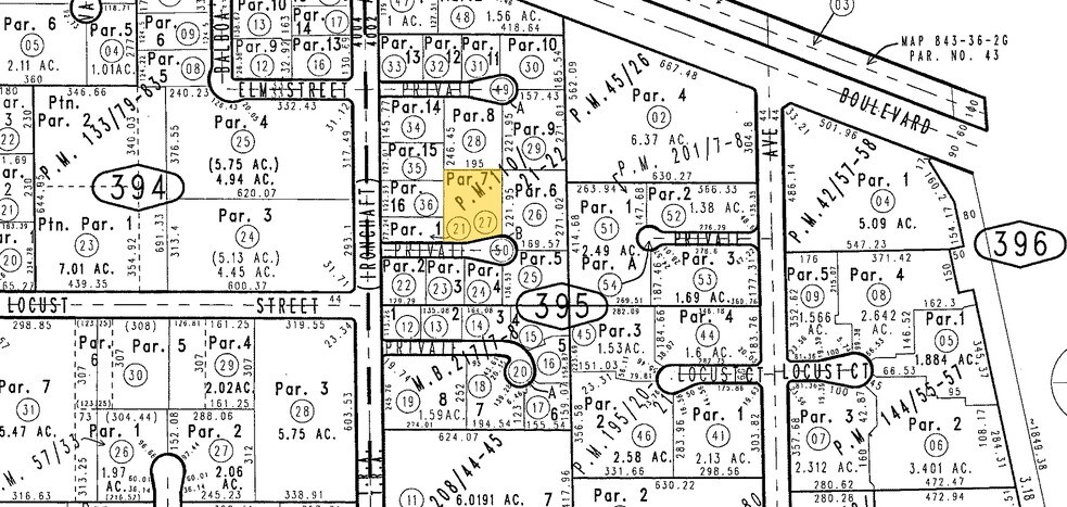 2021 E Locust Ct, Ontario, CA à louer - Plan cadastral – Image 2 sur 4