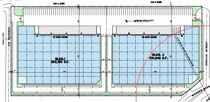 Eucalyputus Ave, Moreno Valley, CA à vendre - Plan de site – Image 2 sur 3