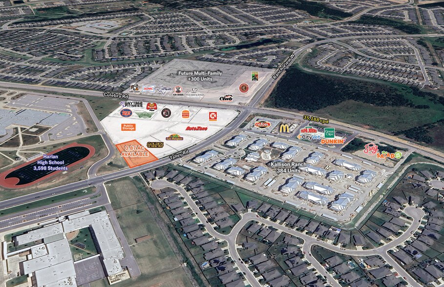 Culebra Rd & Talley rd, San Antonio, TX à louer - Photo de l’immeuble – Image 1 sur 4