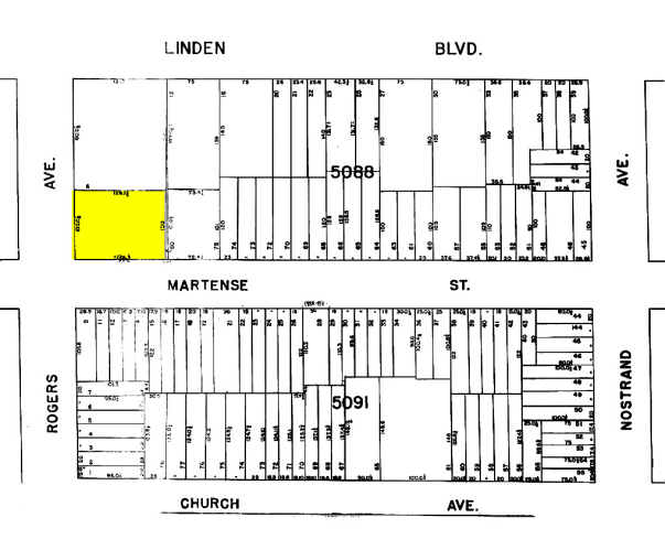 779 Rogers Ave, Brooklyn, NY à louer - Plan cadastral – Image 2 sur 7