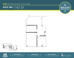 3505 Koger Blvd, Duluth, GA à louer Plan d’étage– Image 1 sur 1