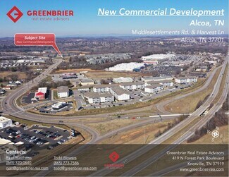 Plus de détails pour 0 Middlesettlements Rd, Maryville, TN - Terrain à louer