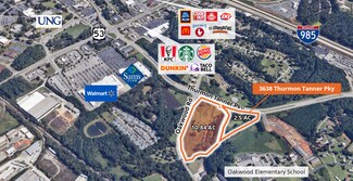 Plus de détails pour 3638 Thurmon Tanner Pkwy, Oakwood, GA - Terrain à vendre