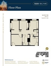 509 Olive Way, Seattle, WA à louer Plan d’étage– Image 1 sur 1