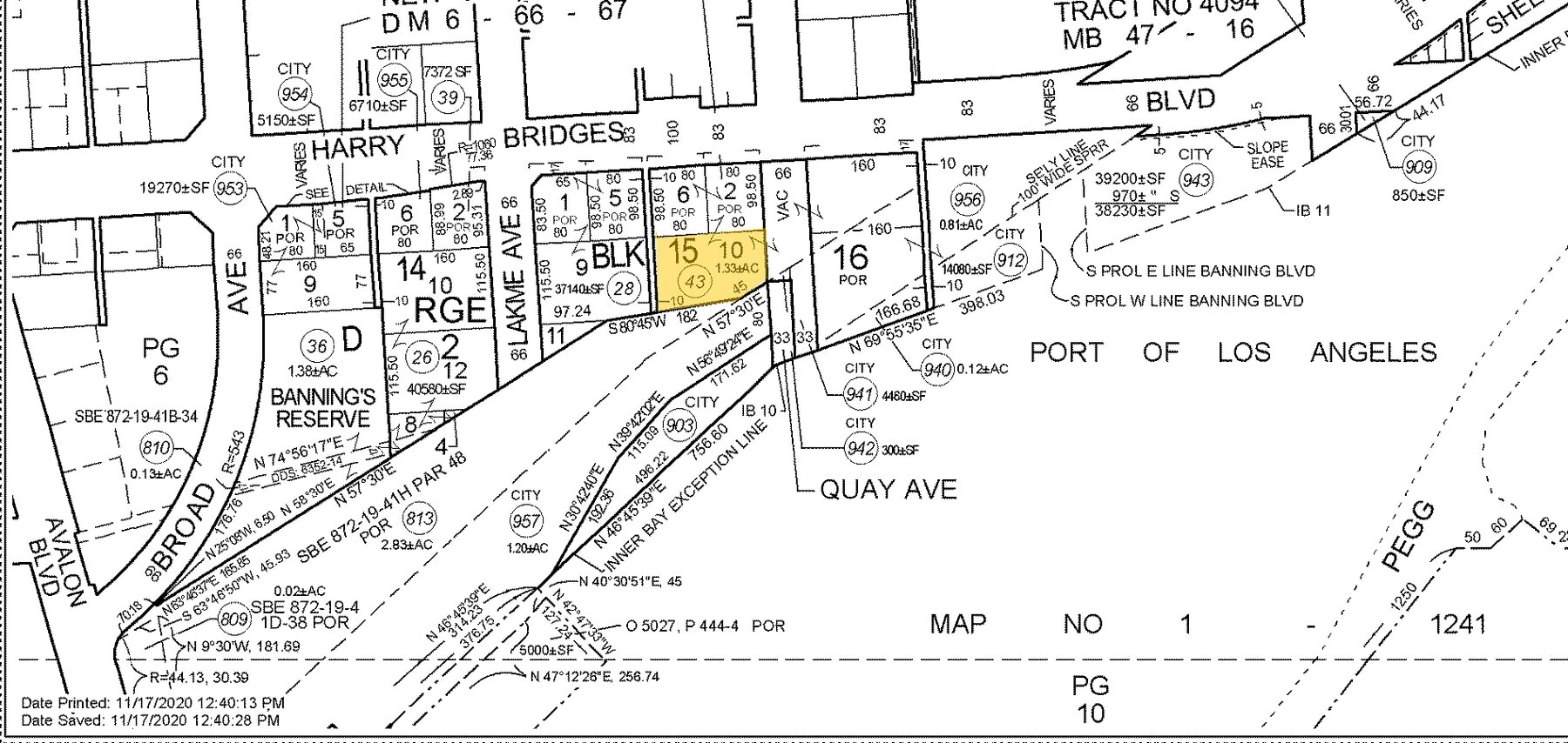 Plan cadastral