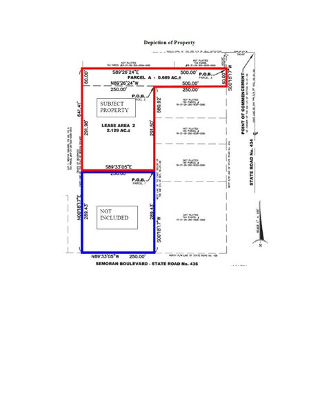 919 W State Road 436, Altamonte Springs, FL à vendre - Plan de site – Image 3 sur 3