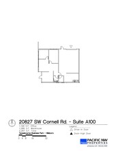 8427 NE Cornell Rd, Hillsboro, OR à louer Plan de site– Image 1 sur 1