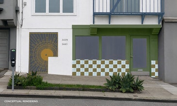 3439-3443 Balboa St, San Francisco, CA à louer Photo de l’immeuble– Image 1 sur 1