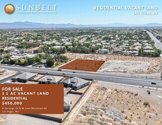 Plus de détails pour 4850 Durango dr, Las Vegas, NV - Terrain à vendre