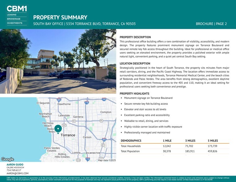 5334 Torrance Blvd, Torrance, CA à louer - Photo de l’immeuble – Image 2 sur 7