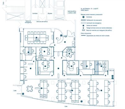 Avenida del Partenón, 8-10, Madrid, MAD 28042 -  -  - Plan d’étage - Image 1 of 6