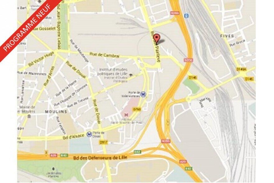 Bureau dans Lille à louer - Photo de l’immeuble – Image 2 sur 2