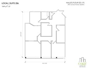 245 Rue Soumande, Québec, QC à louer Plan de site– Image 1 sur 1
