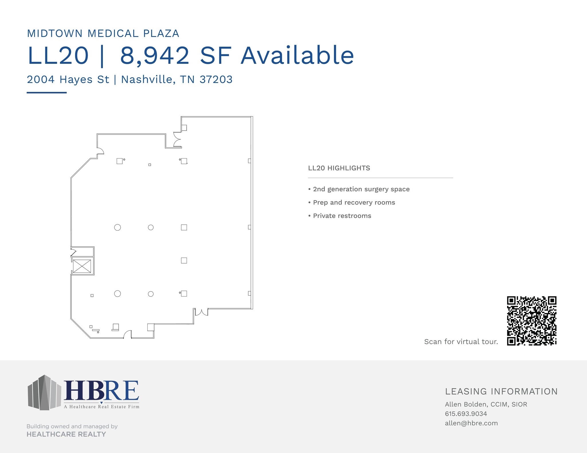 2004 Hayes St, Nashville, TN à louer Plan de site– Image 1 sur 1