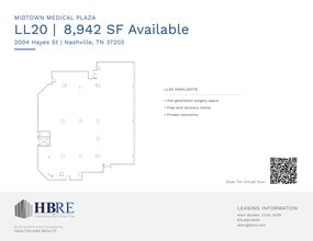 2004 Hayes St, Nashville, TN à louer Plan de site– Image 1 sur 1