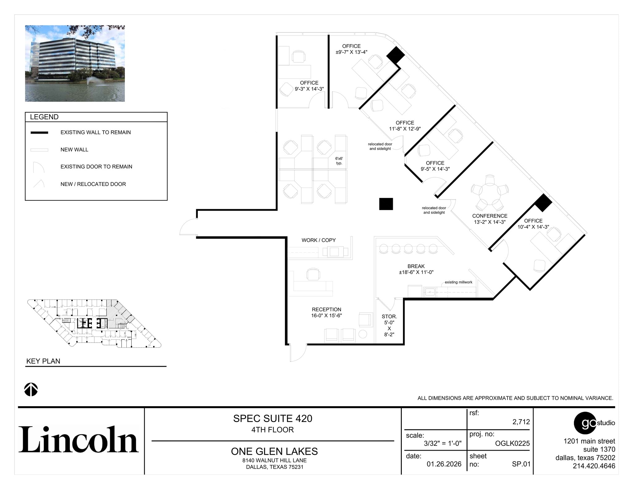 8140 Walnut Hill Ln, Dallas, TX à louer Plan de site– Image 1 sur 1