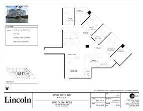 8140 Walnut Hill Ln, Dallas, TX à louer Plan de site– Image 1 sur 1