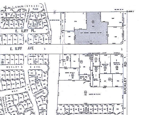 16821-16893 E Iliff Ave, Aurora, CO à louer - Plan cadastral – Image 2 sur 4