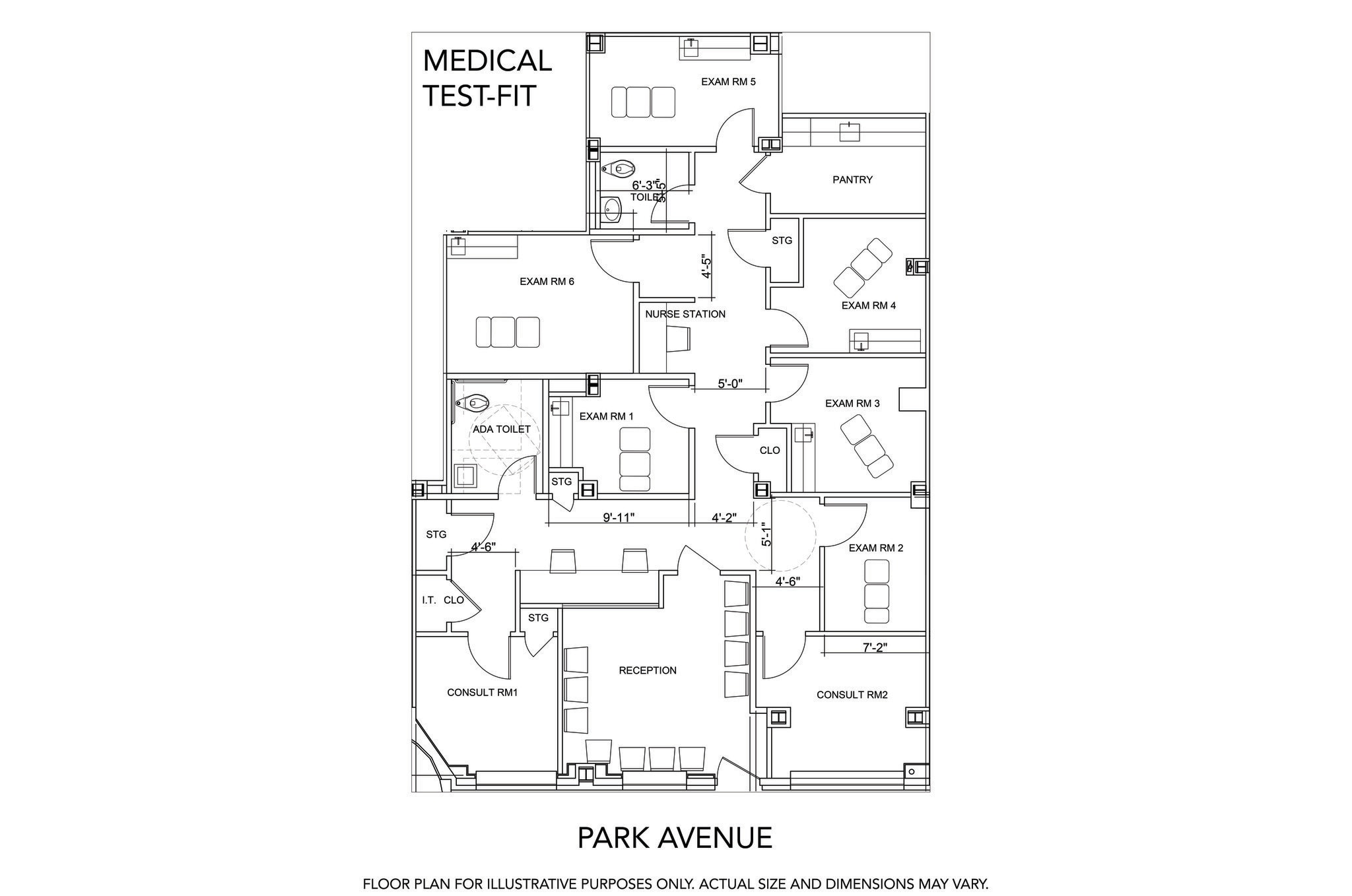 40 Park Ave, New York, NY à louer Plan d’étage– Image 1 sur 1