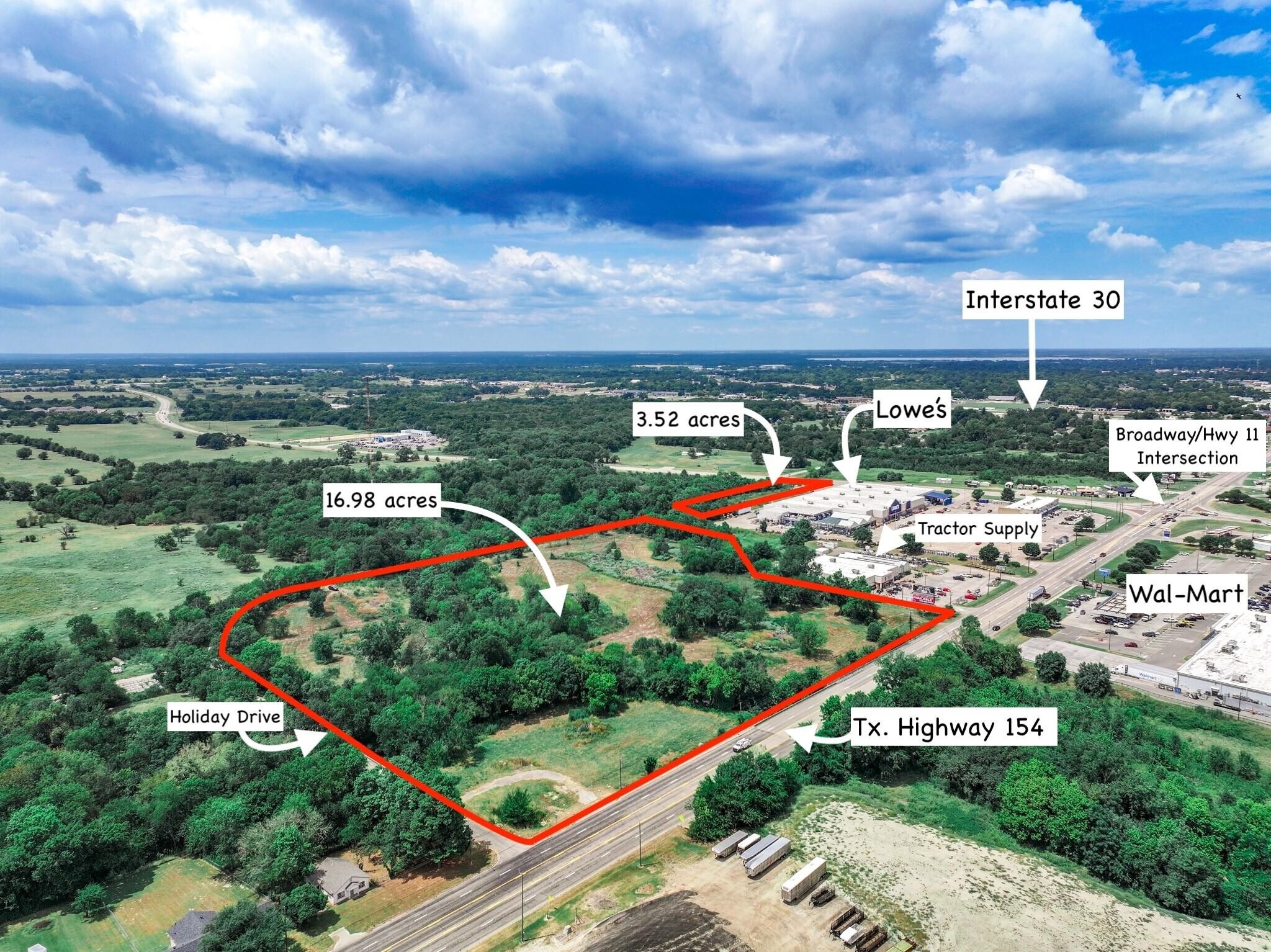 20 Acres Broadway Street, Sulphur Springs, TX à vendre Photo principale– Image 1 sur 21