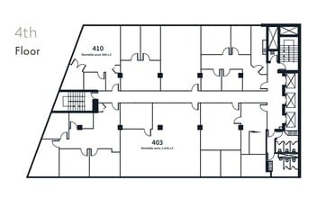 1112 W Pender St, Vancouver, BC à louer Plan d’étage– Image 1 sur 1
