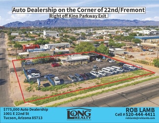 Plus de détails pour 1001 E 22nd St, Tucson, AZ - Local commercial à vendre
