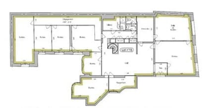 Bureau dans Paris à louer Plan d’étage– Image 1 sur 7