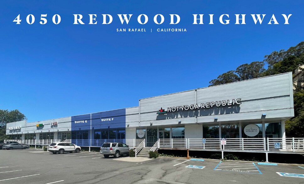 4050 Redwood Hwy, San Rafael, CA à louer - Photo de l’immeuble – Image 1 sur 5