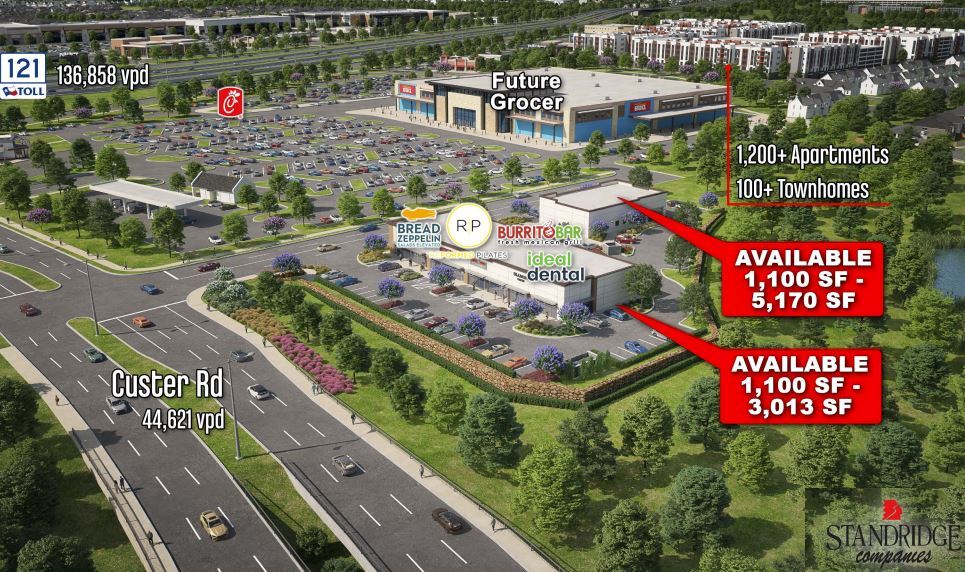 00 Southeast Quadrant of Custer & 121, Allen, TX à louer - Photo de l’immeuble – Image 1 sur 4