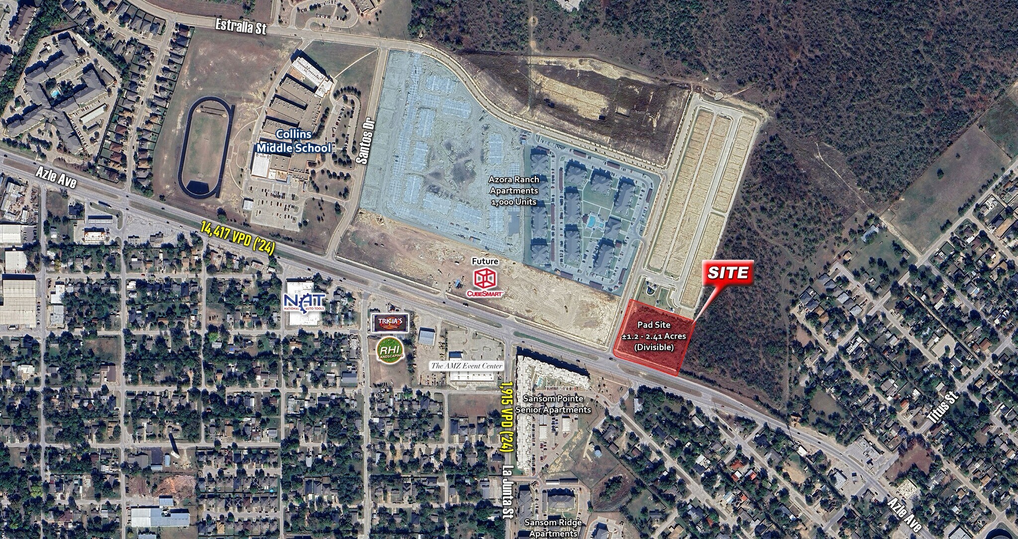5050 Azle Ave, Fort Worth, TX à louer Photo principale– Image 1 sur 2