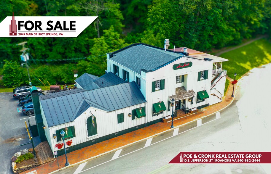2849 Main st, Hot Springs, VA à vendre - Photo principale – Image 1 sur 19