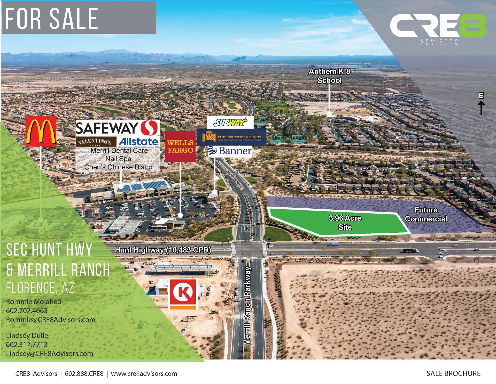 SEC Hunt Hwy & Merrill Ranch Parkway, Florence, AZ à vendre Photo de l’immeuble– Image 1 sur 7