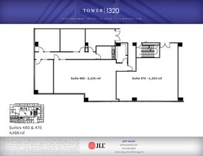 1320 Greenway Dr, Irving, TX à louer Plan d’étage– Image 2 sur 2