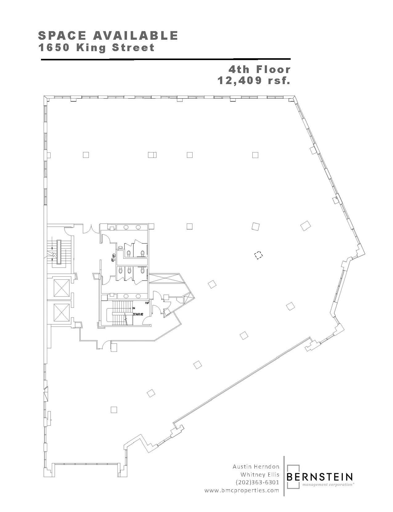 1650 King St, Alexandria, VA à louer Plan d’étage– Image 1 sur 3