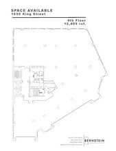 1650 King St, Alexandria, VA à louer Plan d’étage– Image 1 sur 3