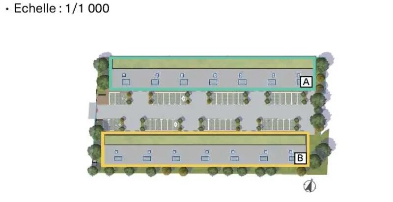 Bureau dans Stains à vendre - Plan d’étage – Image 3 sur 6