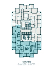 951 E Byrd St, Richmond, VA à louer Plan d’étage– Image 1 sur 1