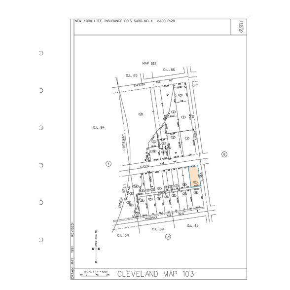 2930 Euclid Ave, Cleveland, OH à louer - Plan cadastral – Image 3 sur 3