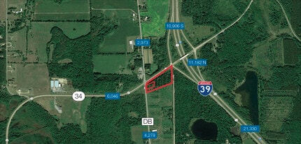 204739 County Road DB, Mosinee, WI - Vue aérienne  vue de carte