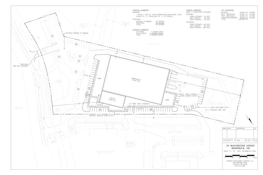 29 Manchester St, Merrimack, NH à vendre - Plan de site – Image 3 sur 3