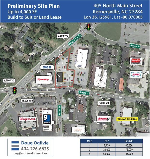 405 N Main St, Kernersville, NC à vendre Photo de l’immeuble– Image 1 sur 8