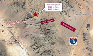 Plus de détails pour North of Sandy Valley, Sandy Valley, NV - Terrain à vendre