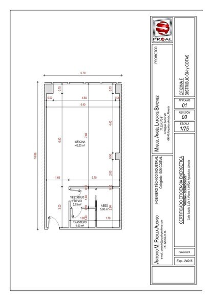 Calle Salzillo, 9, Roquetas de Mar, Almería à vendre - Plan d’étage – Image 1 sur 29