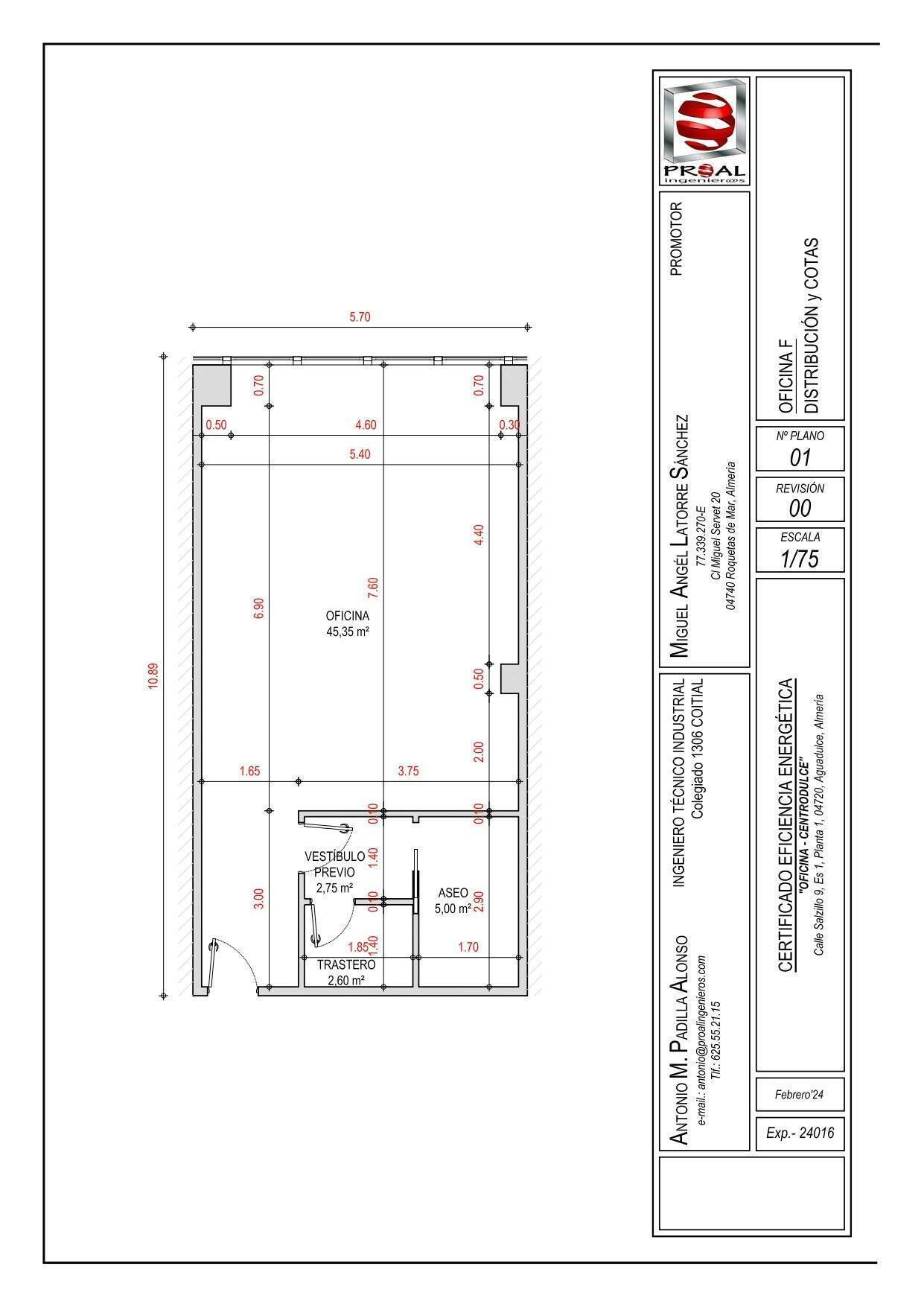 Calle Salzillo, 9, Roquetas de Mar, Almería à vendre Plan d’étage– Image 1 sur 30