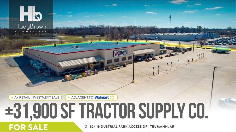 524 Industrial Park Access Rd, Trumann, AR à vendre - Photo de l’immeuble – Image 1 sur 10
