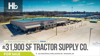 Plus de détails pour 524 Industrial Park Access Rd, Trumann, AR - Local commercial à vendre