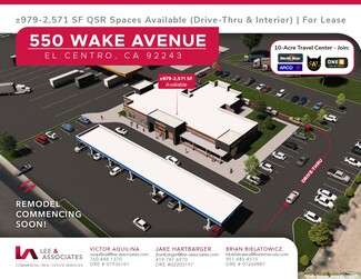 Plus de détails pour 550 Wake Ave, El Centro, CA - Local commercial à louer